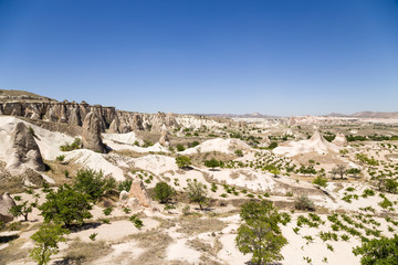 Cappadocia. The picturesque landscape of the Valley of the Monks
