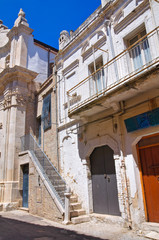 Fototapeta premium Alleyway. San Severo. Puglia. Italy.