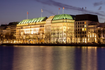 Lake Alster, Hamburg, Germany