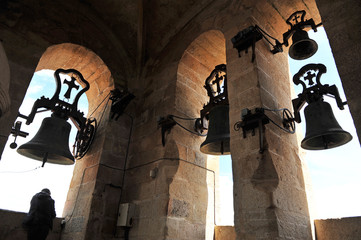 Campanas de la catedral de Cáceres, Extremadura, España