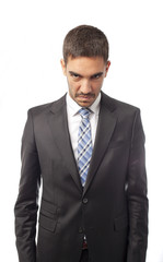 Angry businessman