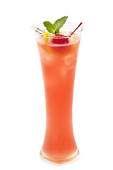 Punch drink isolated