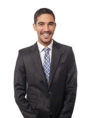 Satisfied businessman