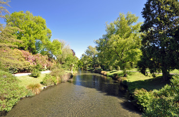 Fototapeta na wymiar Christchurch Botanical Gardens