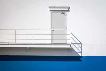Fire doors of the warehouse
