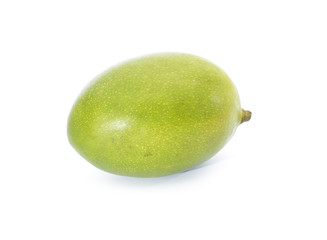 Mango fruit  on white background