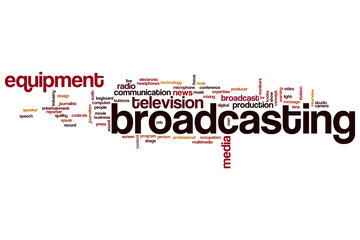 Broadcasting word cloud