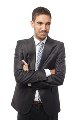 Frustrated businessman