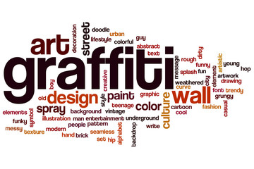Graffiti word cloud