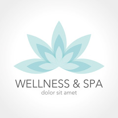 Logo Design Wellness Spa Beauty