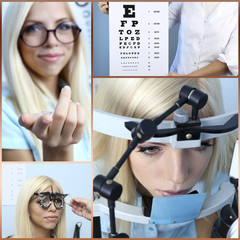 Health care, medicine and vision concept