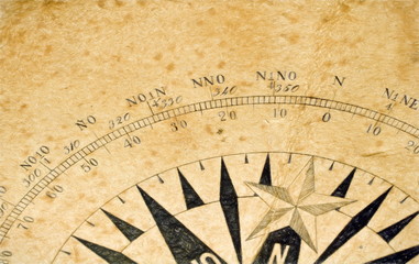 windrose -  illustration based on own photo image