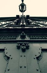 Historic bridge in Budapest