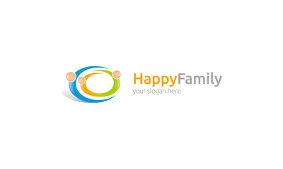 Happy Family Logo