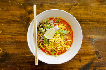 curried noodle soup