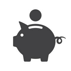 Piggy bank icon