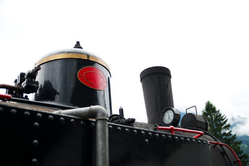 Zillertalbahn in den Alpen - Österreich
