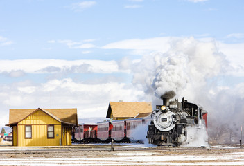 Cumbres and Toltec Narrow Gauge Railroad, Antonito, Colorado, US