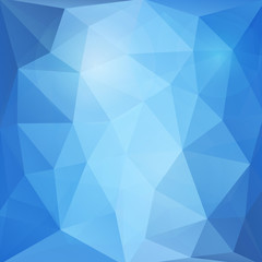 Abstract Blue Geometrical Background