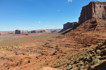 View of the Monument Valley