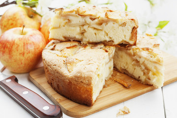 Apple pie. charlotte