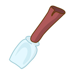 Shovel isolated illustration