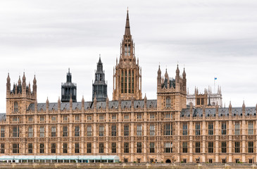 Fototapeta na wymiar Buildings of British Parliament