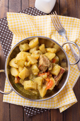 Stew with meat and vegetables