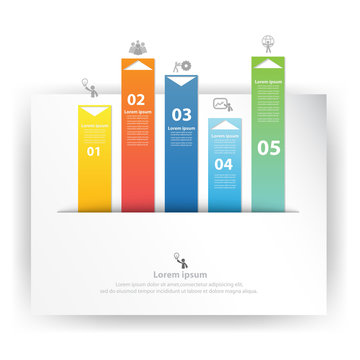 Vector business template.