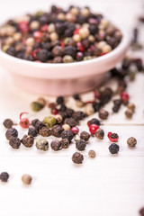 Multi color pepper seeds, hot spices 