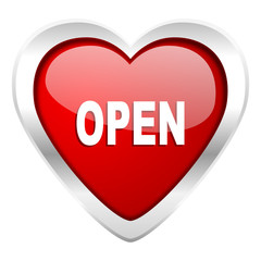 open valentine icon