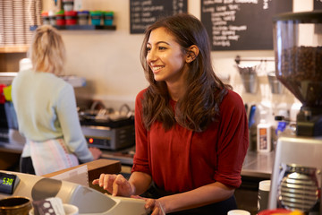Two Women Running Coffee Shop Together