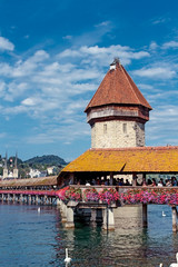 Beautiful landscape Luzern. Switzerland.