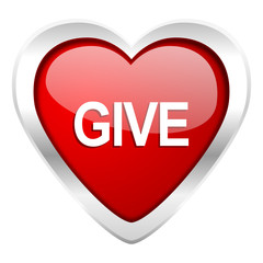 give valentine icon