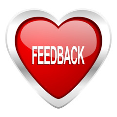 feedback valentine icon