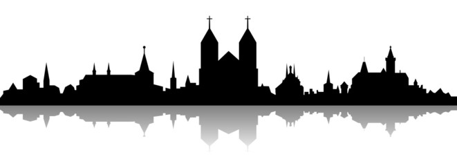 Fototapeta premium Skyline Wernigerode