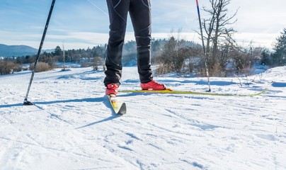 Cross country skiing