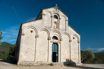 Fototapeta na wymiar Cathédrale de Saint-Florent en Corse
