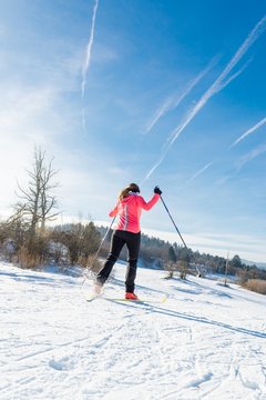 Cross country skier