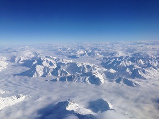 vista delle Alpi