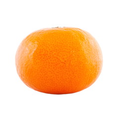 Fresh orange isolated on a white background