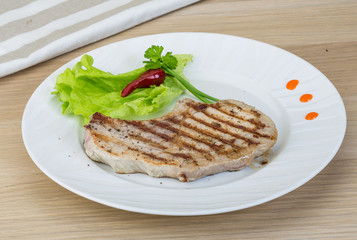 Grilled t-bone steak