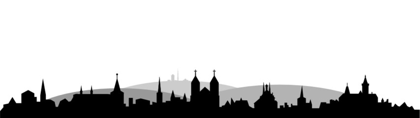 Fototapeta premium Skyline Wernigerode