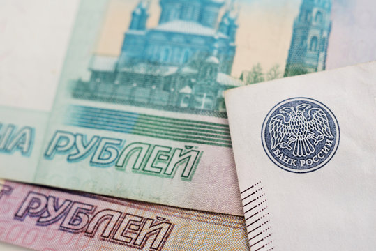 Russian banknotes