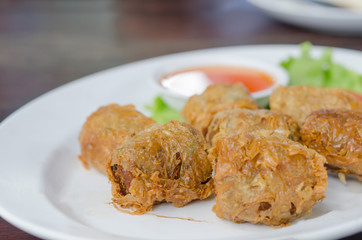 crab meat roll