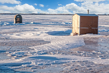 Ice Fishing Huts