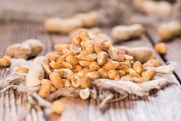 Peanuts (roasted and salted)