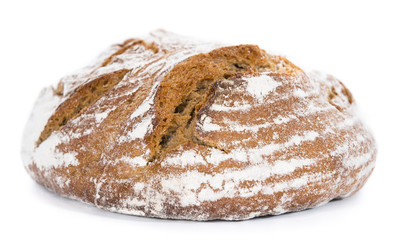 Loaf of Bread (isolated on white)