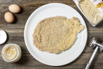 Pork schnitzel