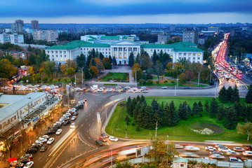 Russia. Rostov-on-Don. Gagarin Square. Don State Technical Unive